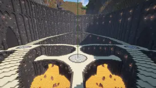 Minecraft Large Underground Base Schematic (litematic)
